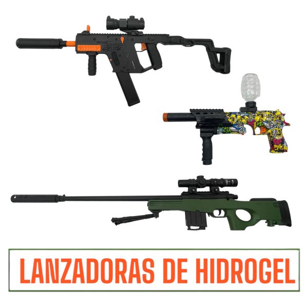 Lanzadoras de Hidrogel