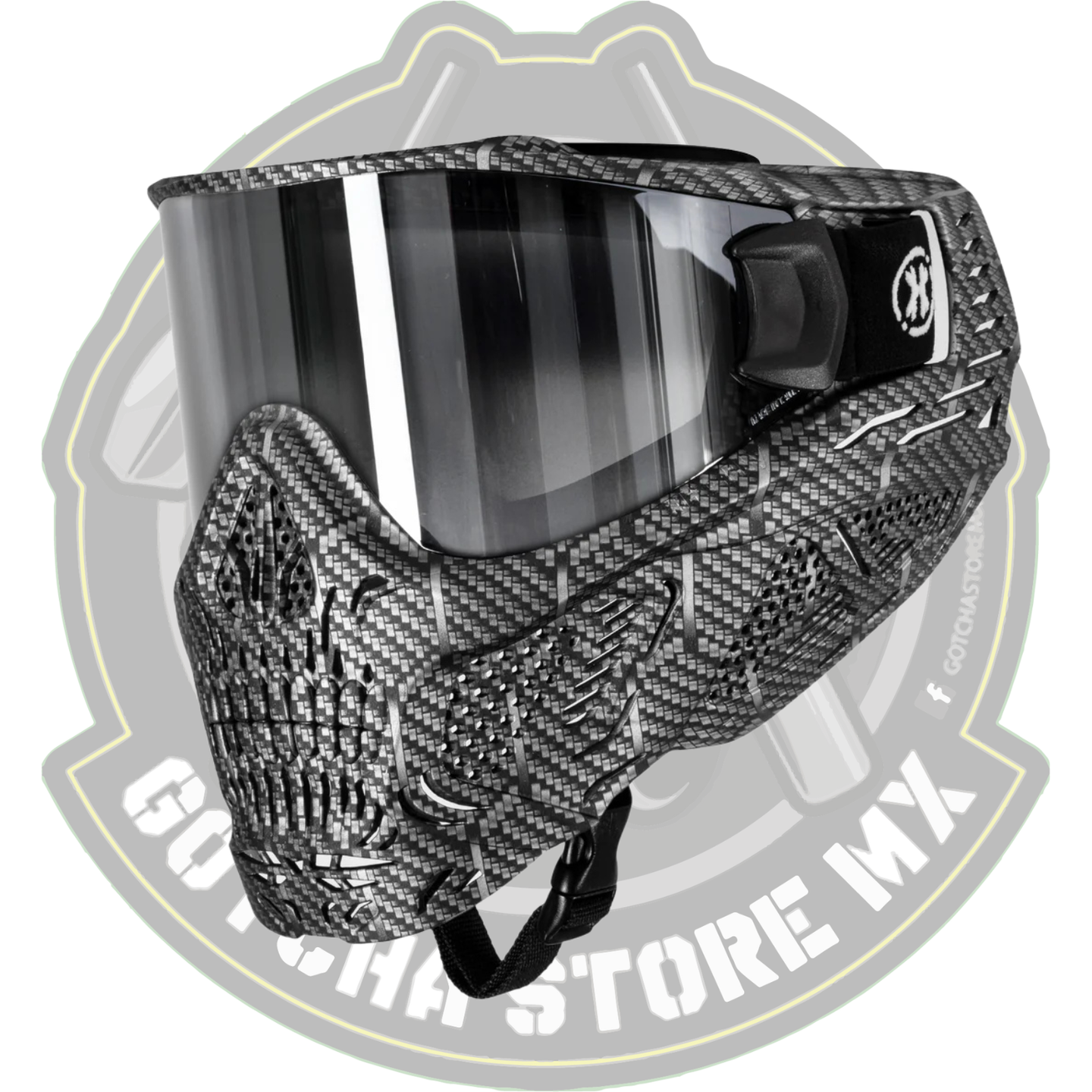 HK Skull Fiber Carbon Gris image 0