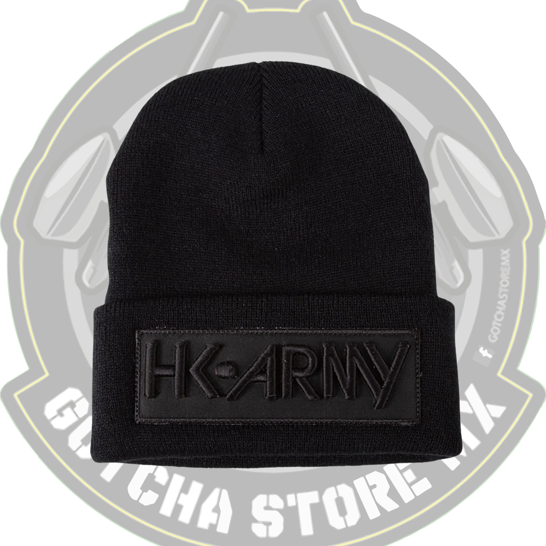 Gorro de Paintball HK Army Blackout Beanie - Edición Total Black image 0