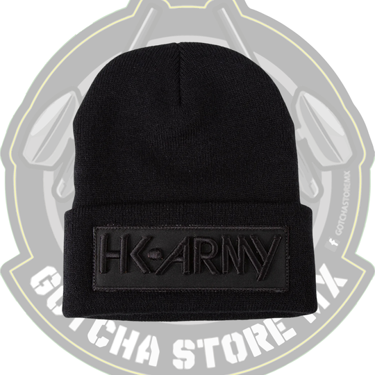 Gorro de Paintball HK Army Blackout Beanie - Edición Total Black image 0