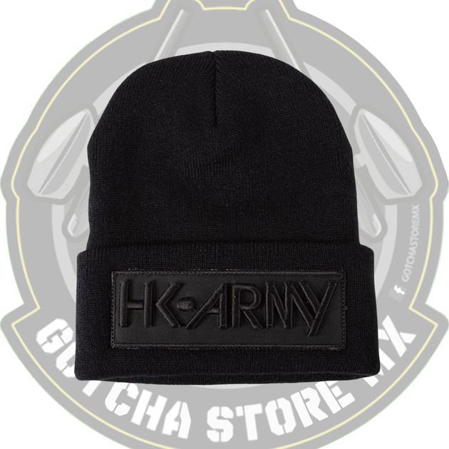 Gorro de Paintball HK Army Blackout Beanie - Edición Total Black image 0