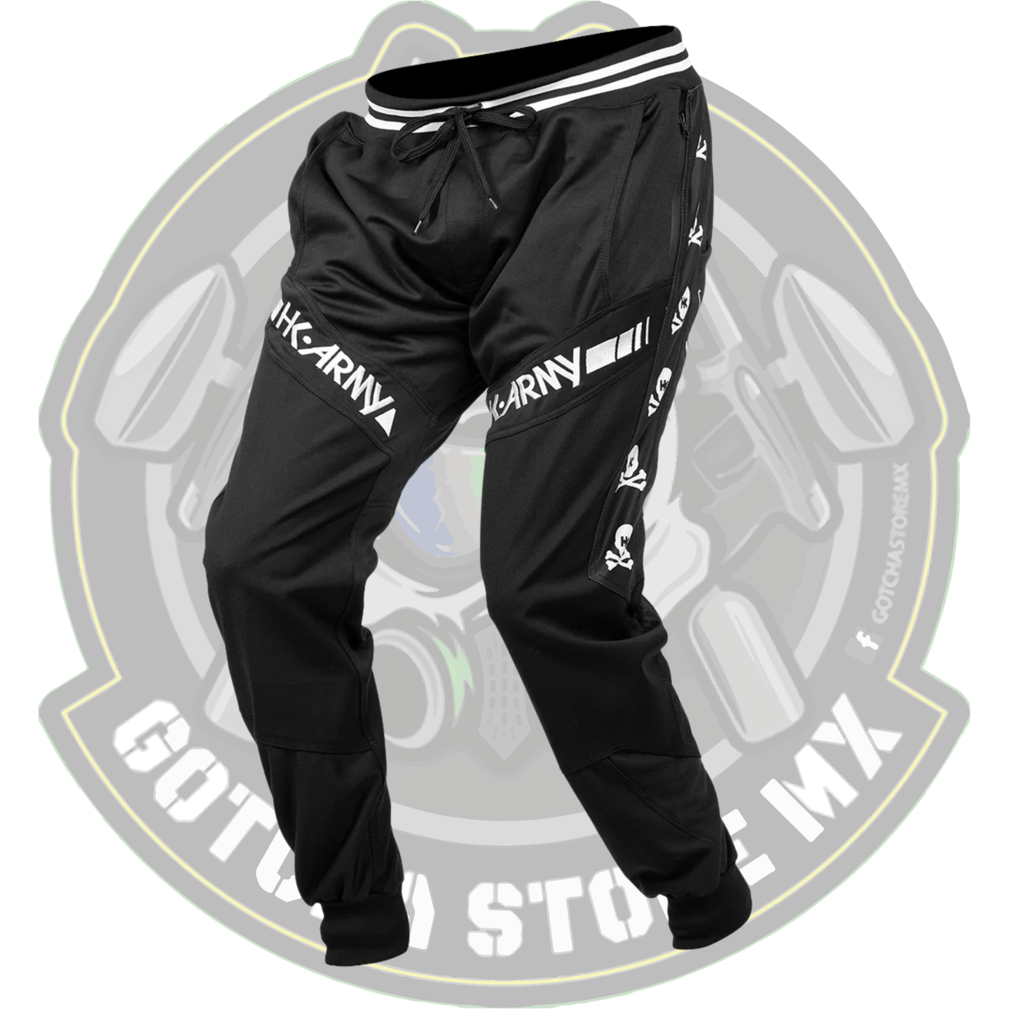 Hk Army TRK AIR - SKULLS - BLACK - JOGGER PANTS L image 3