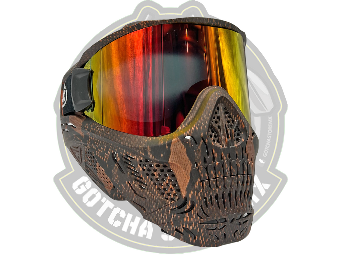 HK Army Skull Carbon Fiber Red image 1