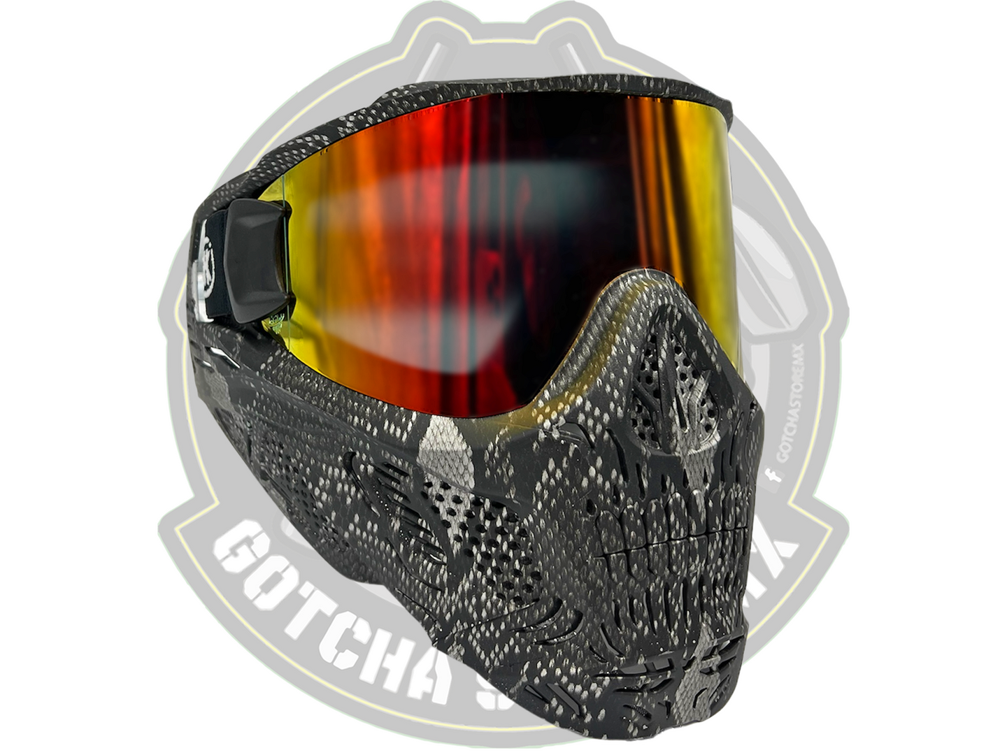 HK Army Skull Carbon Fiber Grey image 1