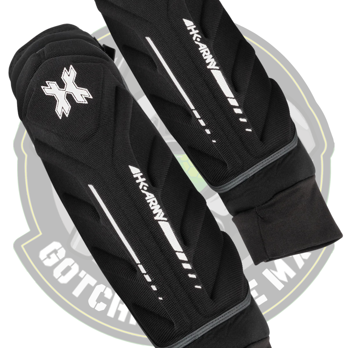 Coderas de Paintball HK Army HSTL Line Arm Pads XL - Color Negro image 1